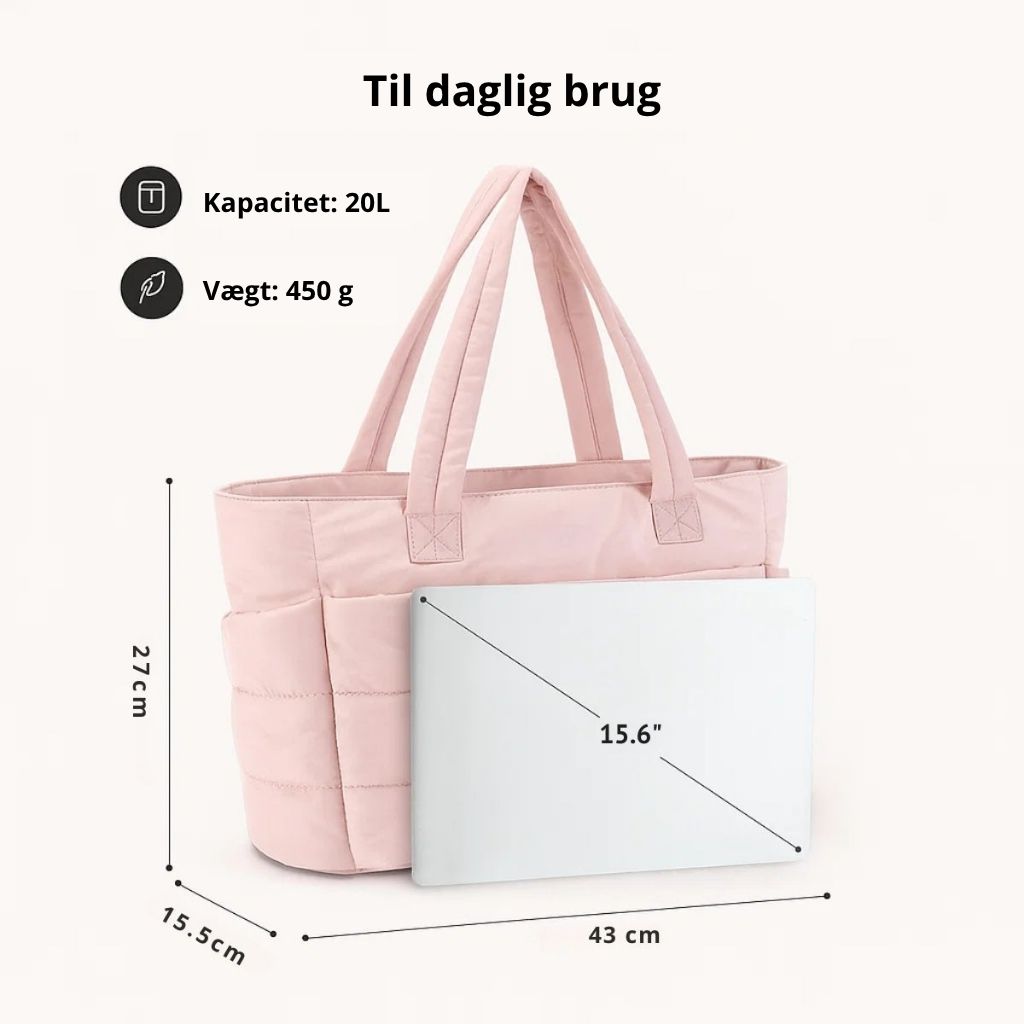 Puffy Tote - Stilfuld, rummelig og multifunktionel